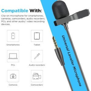 Boya BY-M1S Universal Lavalier Microphone