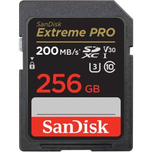 SanDisk 256GB Extreme PRO UHS-I SDXC Memory Card 200MB/s