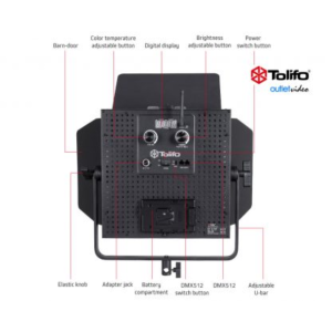 Tolifo GK-J-100WAB LED Studio Light Panel