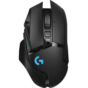 Logitech G502 HERO Wireless Gaming Mouse-Black (910-005471)