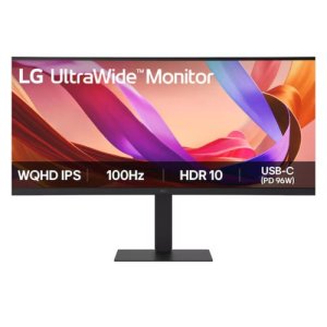 LG 34 Inch UltraWide WQHD(3440 x 1440) IPS monitor-34U650A-B