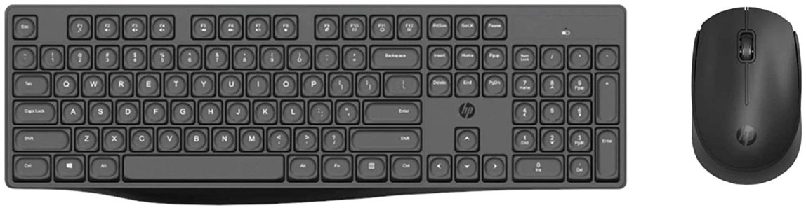 HP CS10 Wireless Keyboard & Mouse Combo (Black) (CS10)