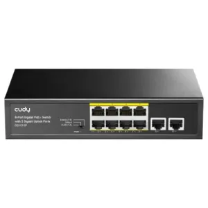 CUDY 8-PORT GIGABIT PoE(120watts) + Switch -CUDY GS1008PS2