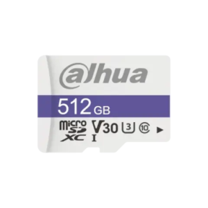 Dahua 512 GB Class C10, U3, V30 MicroSD Card –DHI-TF-C100/512Gb