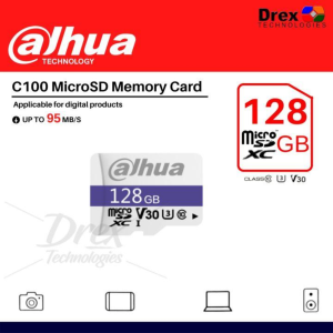 Dahua 128GB P100 Surveillance MicroSD Card –DHI-TF-P100/128Gb