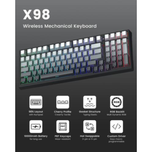 X98 RGB Wireless Gaming Keyboard